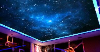 Натяжной потолок звездное небо Балашов, цена от 5312 руб.
