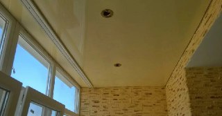 Натяжной потолок на балкон Балашов, цена 6274 руб.