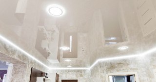 Натяжной ПВХ потолок Балашов, цена от 2134 руб.